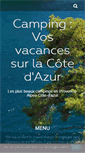 Mobile Screenshot of camping-lecanet.fr